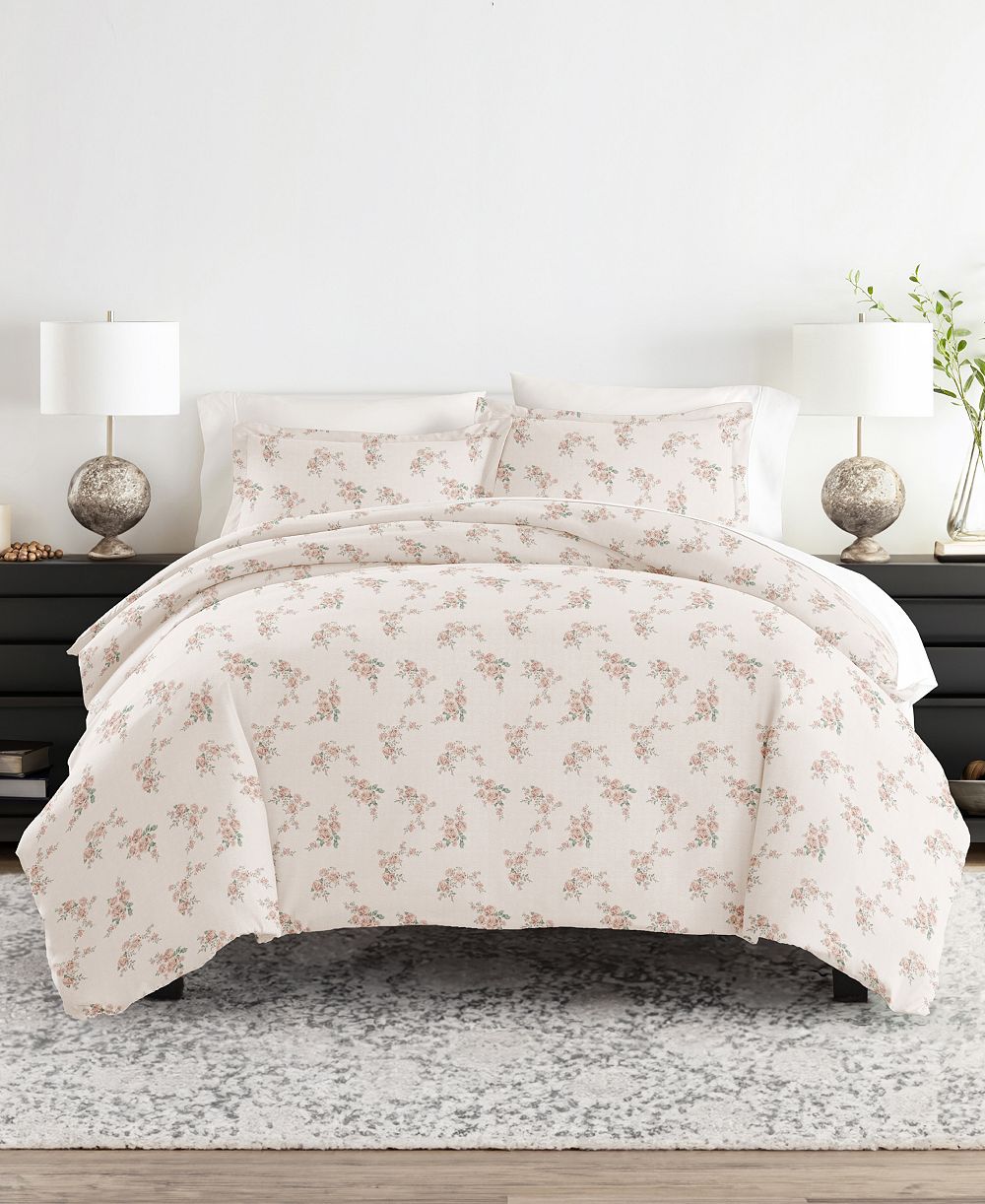ienjoy Home Rustic Retreat All Season комплект из 3 чехлов на одеяло, Full/Queen