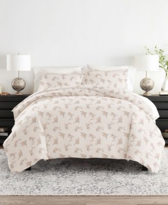 ienjoy Home Rustic Retreat All Season комплект из 3 чехлов на одеяло, Full/Queen