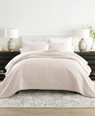 ienjoy Home Geometric Maze Reversible 3-Pc. Quilt Set, King/California King