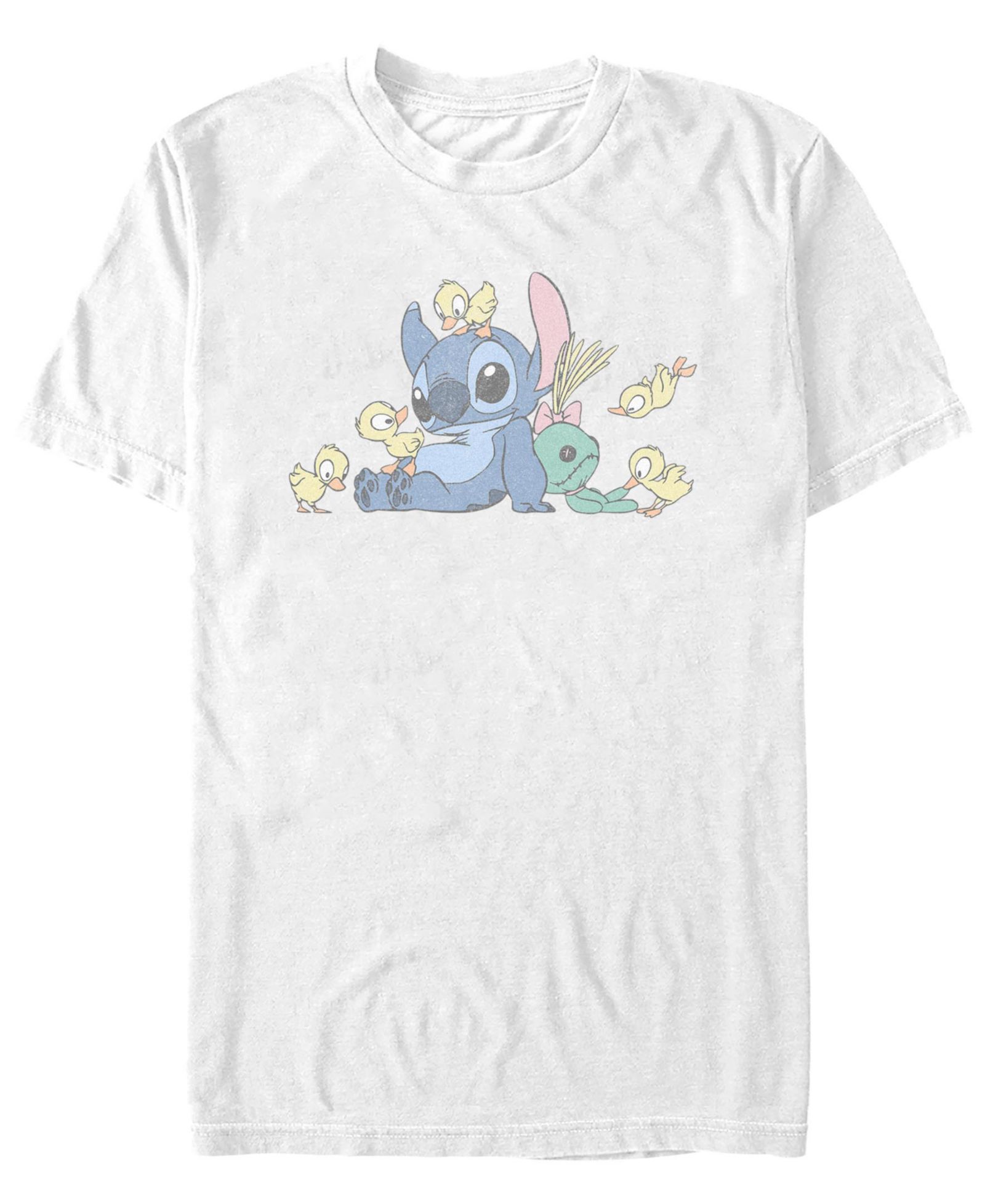 Lilo Stitch Men's Ducky Kind Short Sleeve T-Shirt