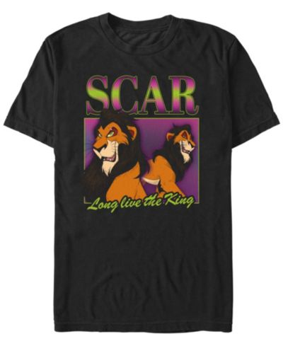 Disney Villains Мужская футболка Y2K Scar с коротким рукавом