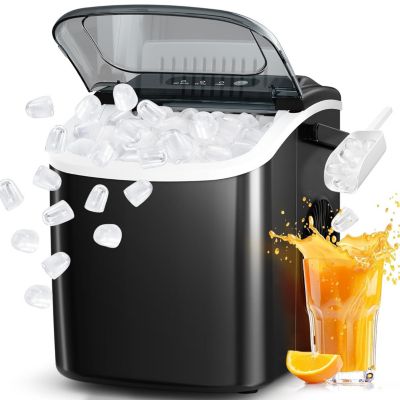 Cowsar 26.5lbs Ice Maker Portable Countertop, 9 Bullet Cubes in 6