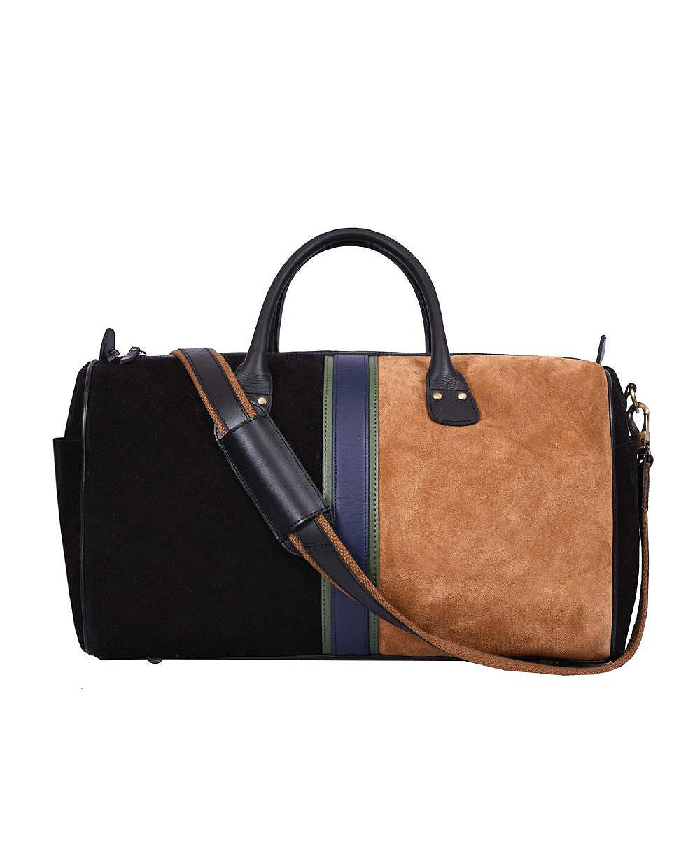 Forge Leather Duffle Bag with Shoe pocket