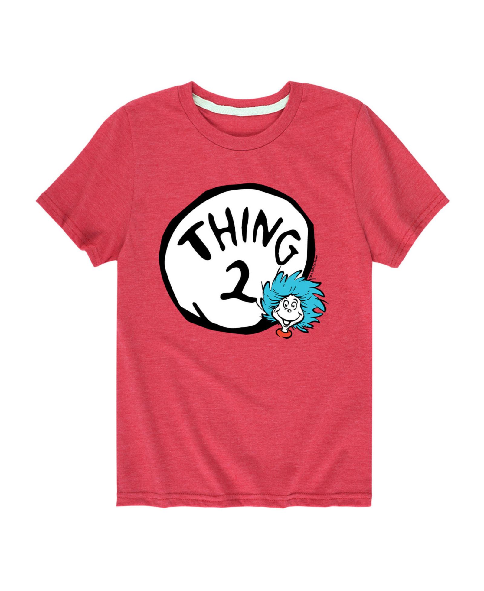 Dr. Seuss детская футболка с принтом Thing 2