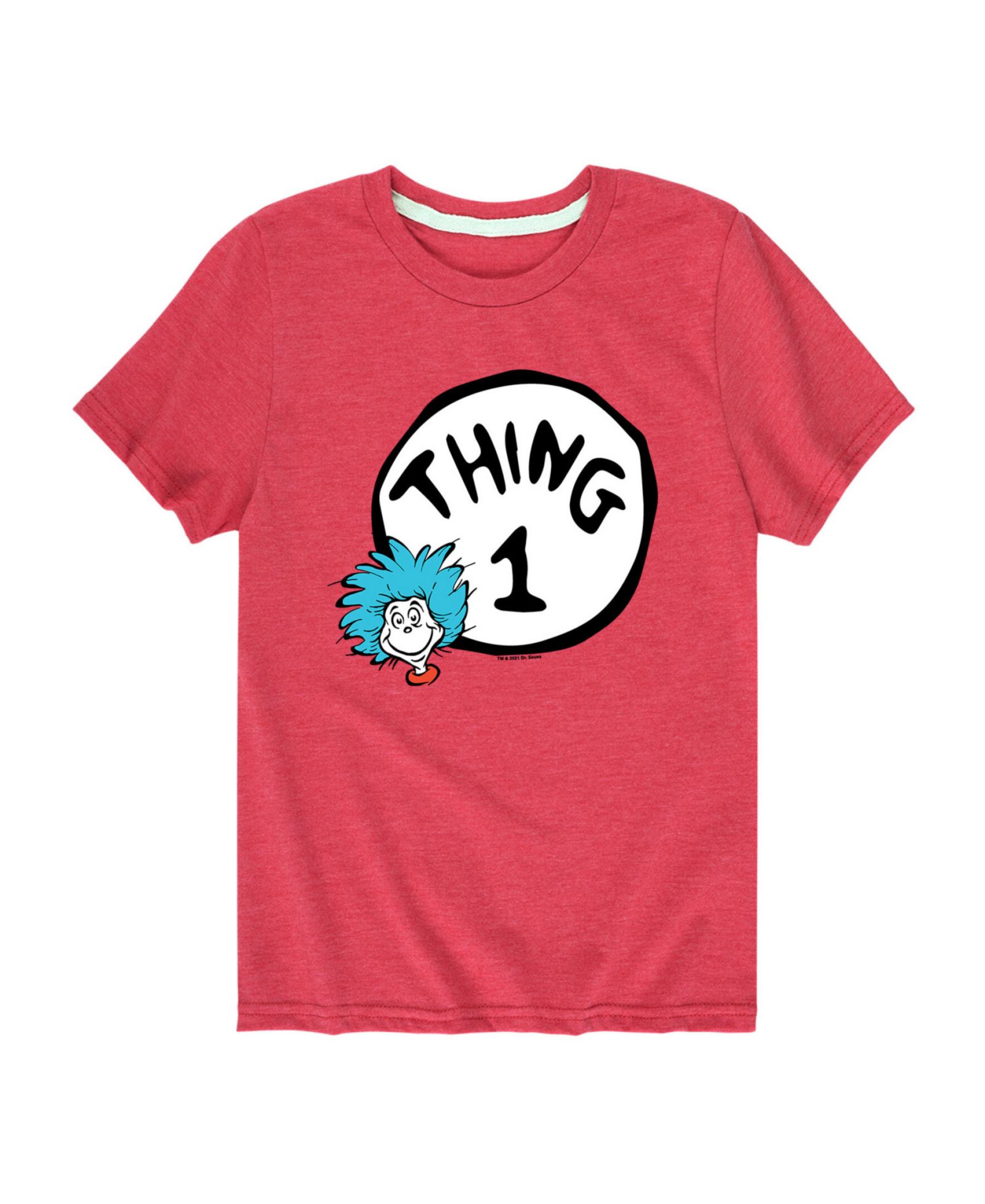 Dr. Seuss Big Boys Thing 1 Graphic T-Shirt