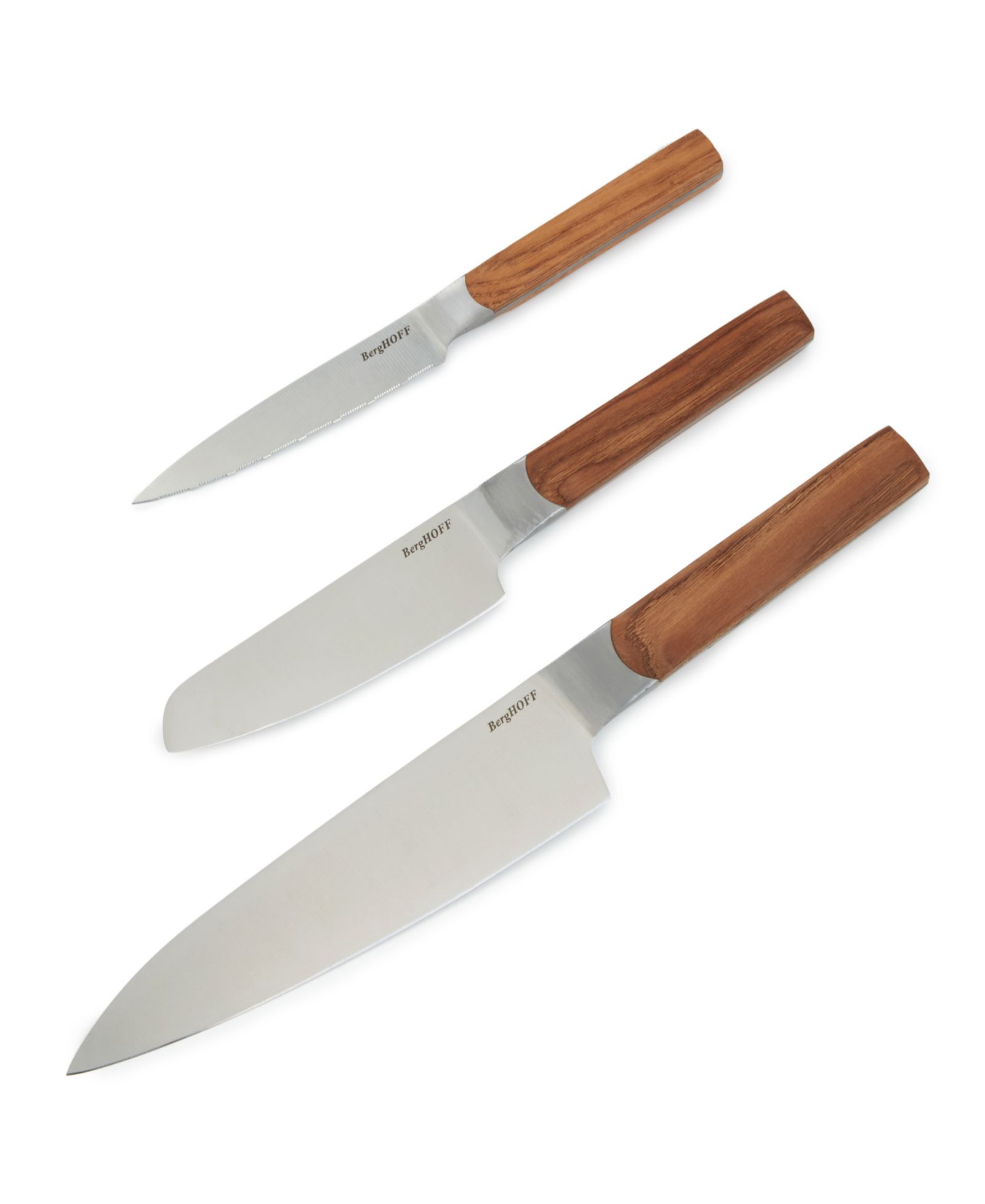 BergHOFF DiNA Ion 3-Piece Stainless Steel Knife Set