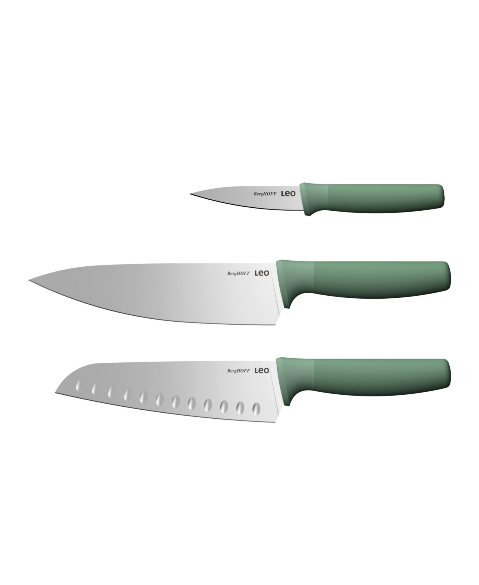 BergHOFF Leo Forest 3-Piece Advanced Knife Set
