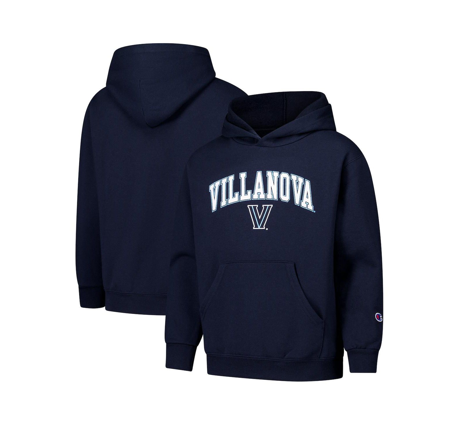 Худи Champion Big Boys and Girls Navy Villanova Wildcats Campus Pullover