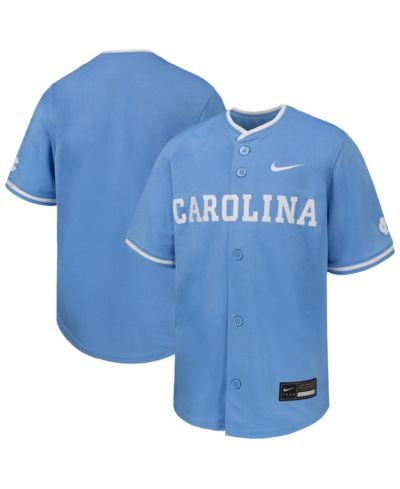 Nike Big Boys and Girls Carolina Blue North Carolina Tar Heels Limited Baseball Jersey