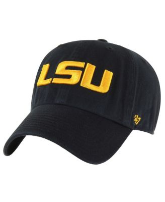 Мужская регулируемая кепка '47 Brand LSU Tigers Clean Up, черная