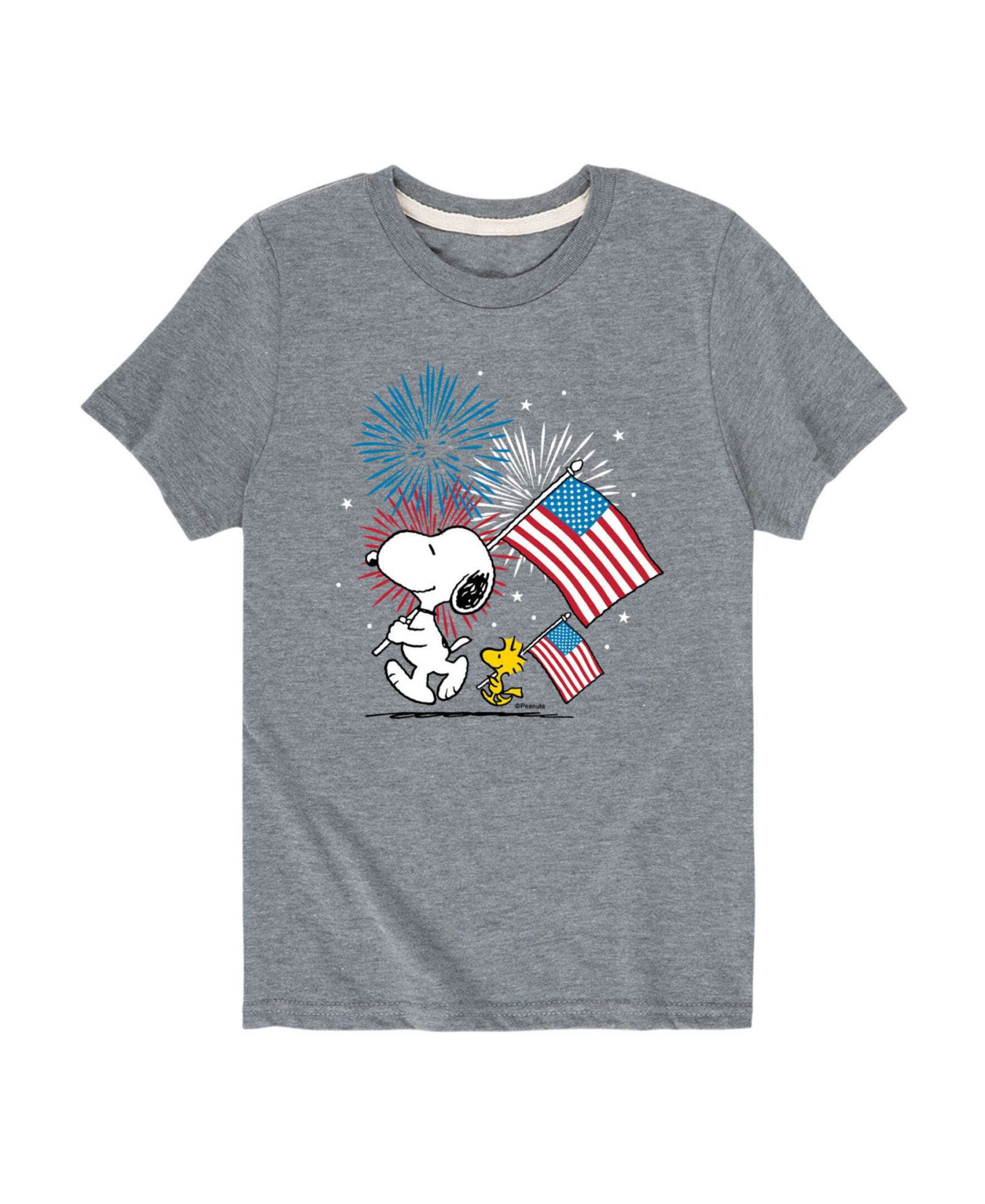 Peanuts детская футболка с графическим принтом Americana Fireworks