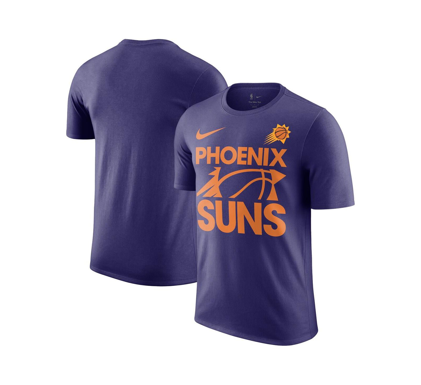 Мужская футболка Nike Phoenix Suns Courtside This Is Our Year фиолетового цвета