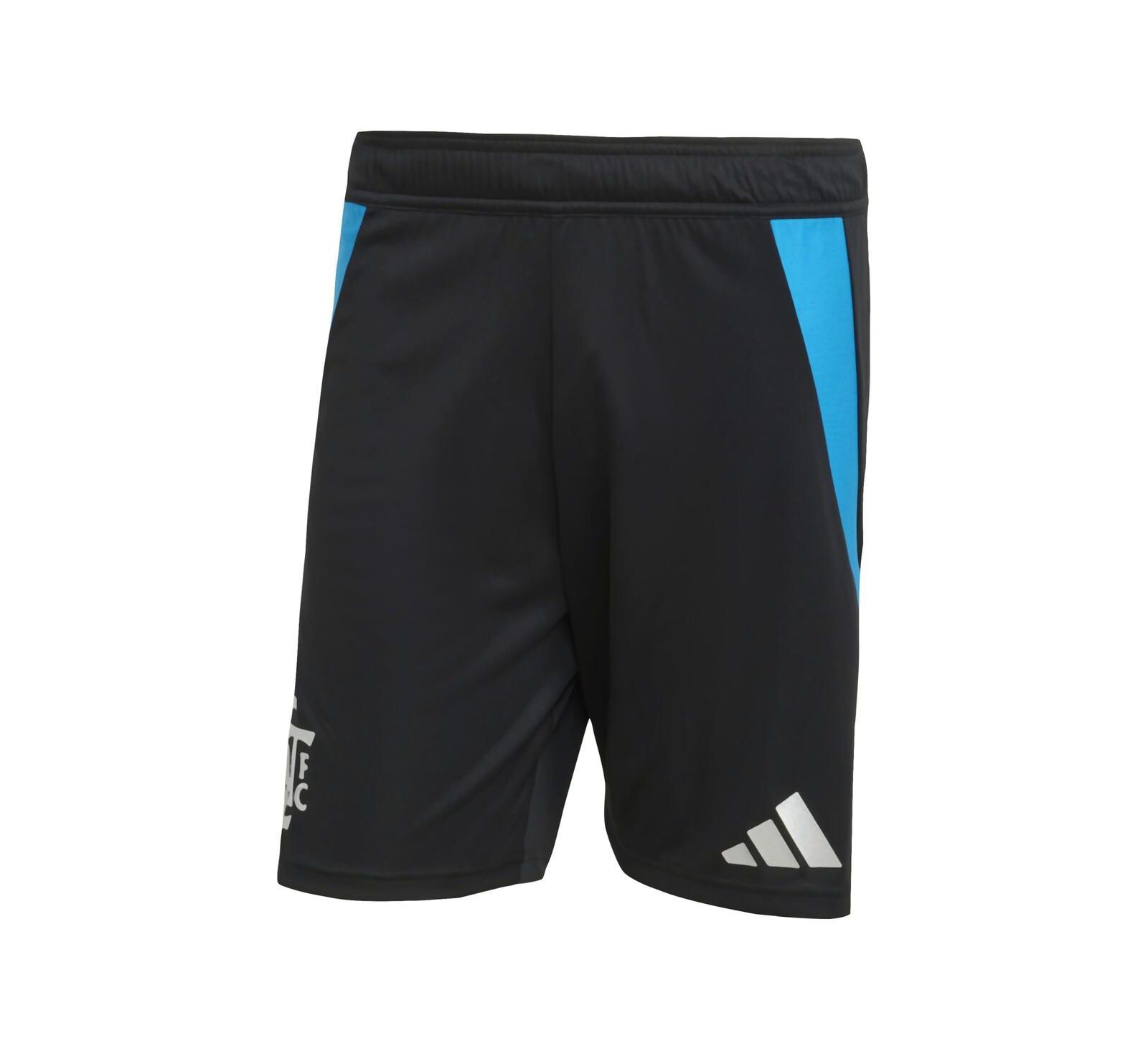 Adidas Men's Black Charlotte FC Away 2025 Fortress Kit Authentic Shorts