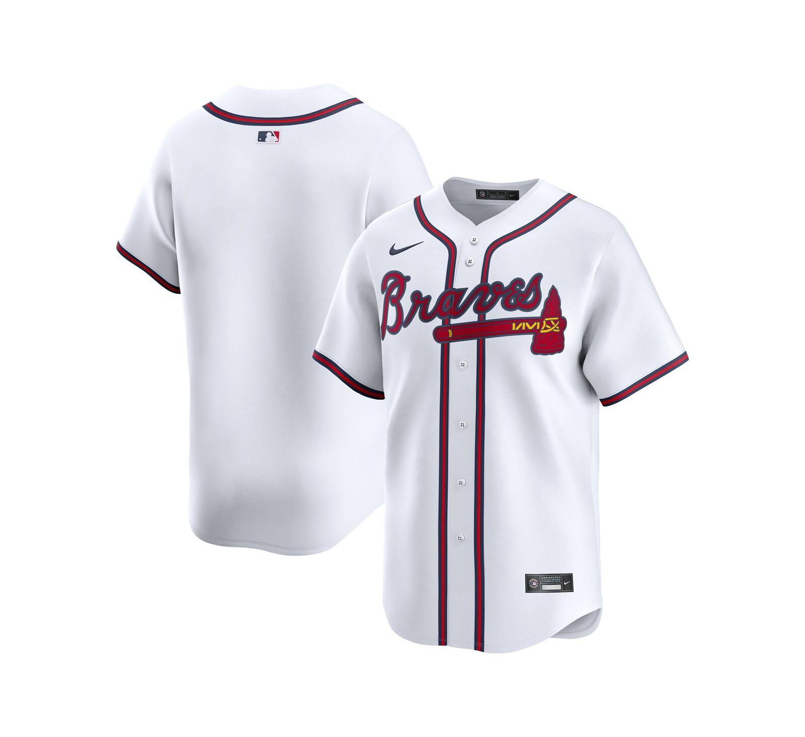Nike Men's White Atlanta Braves Home Limited Jersey
