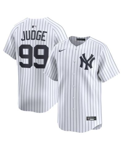 Nike Men's Aaron Judge White New York Yankees Home Limited Player Jersey
