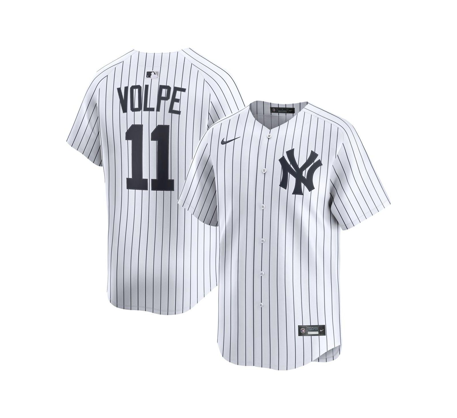 Джерси Nike Men's Anthony Volpe White New York Yankees Home Limited Player