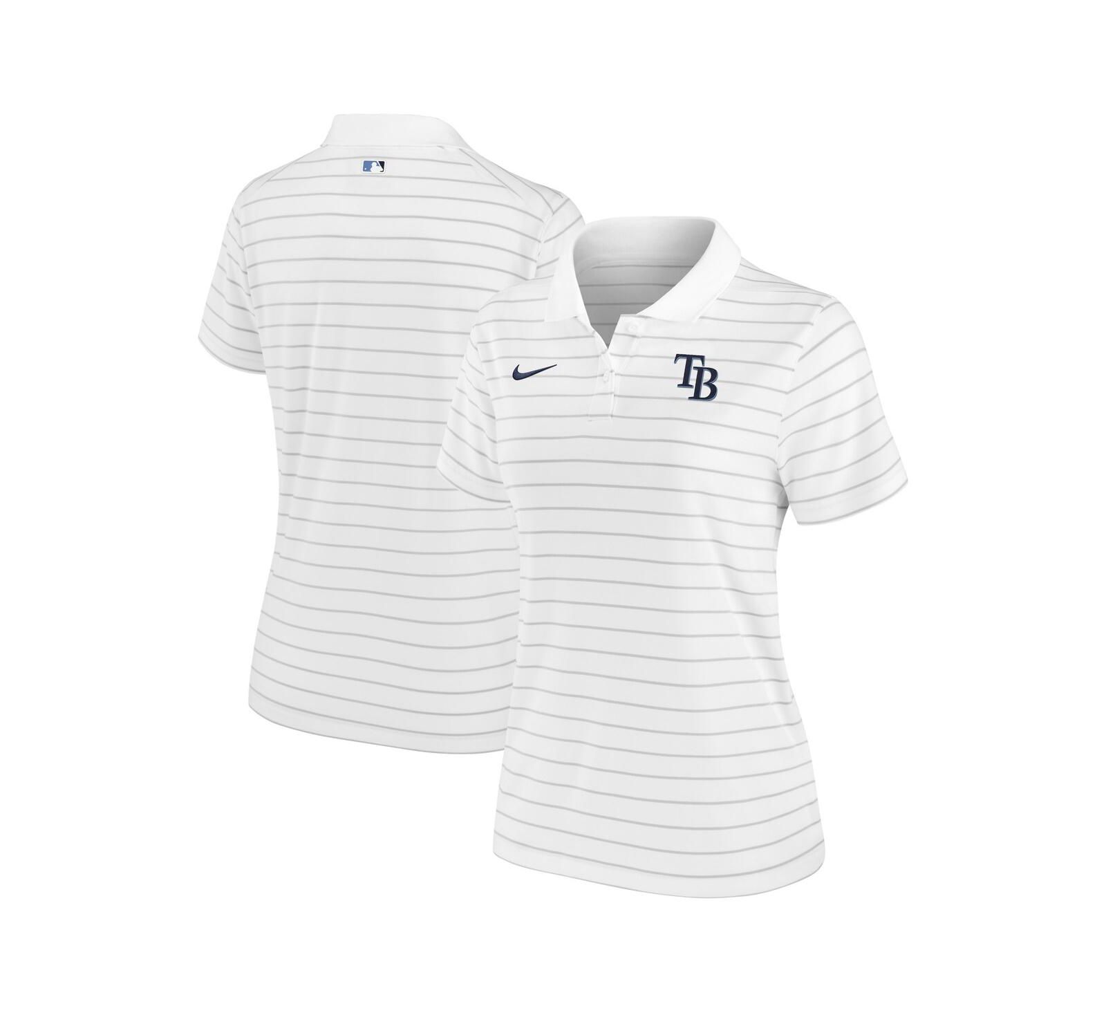 Nike Women's White Tampa Bay Rays Authentic Collection Victory Performance Polo Shirt