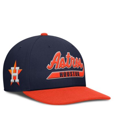 Мужская кепка Nike Houston Astros Pro Performance Snapback Navy/Orange