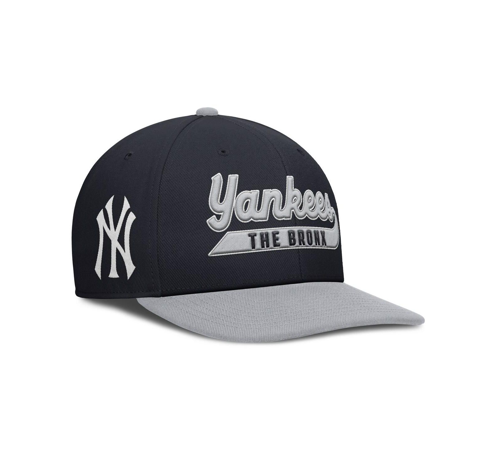 Nike Men's Navy/Gray New York Yankees Pro Performance Snapback Hat