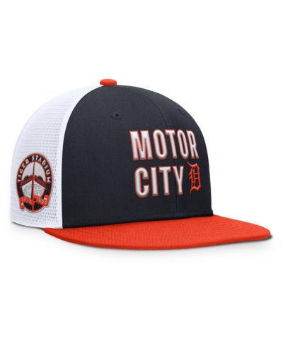 Мужская кепка Nike Detroit Tigers Pro Trucker Snapback темно-синяя/оранжевая