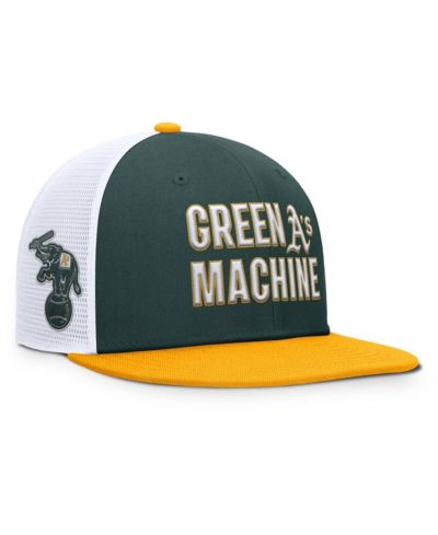 Мужская кепка Nike Green/Gold Athletics Pro Trucker Snapback