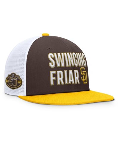 Мужская кепка Nike Brown San Diego Padres Pro Trucker Snapback