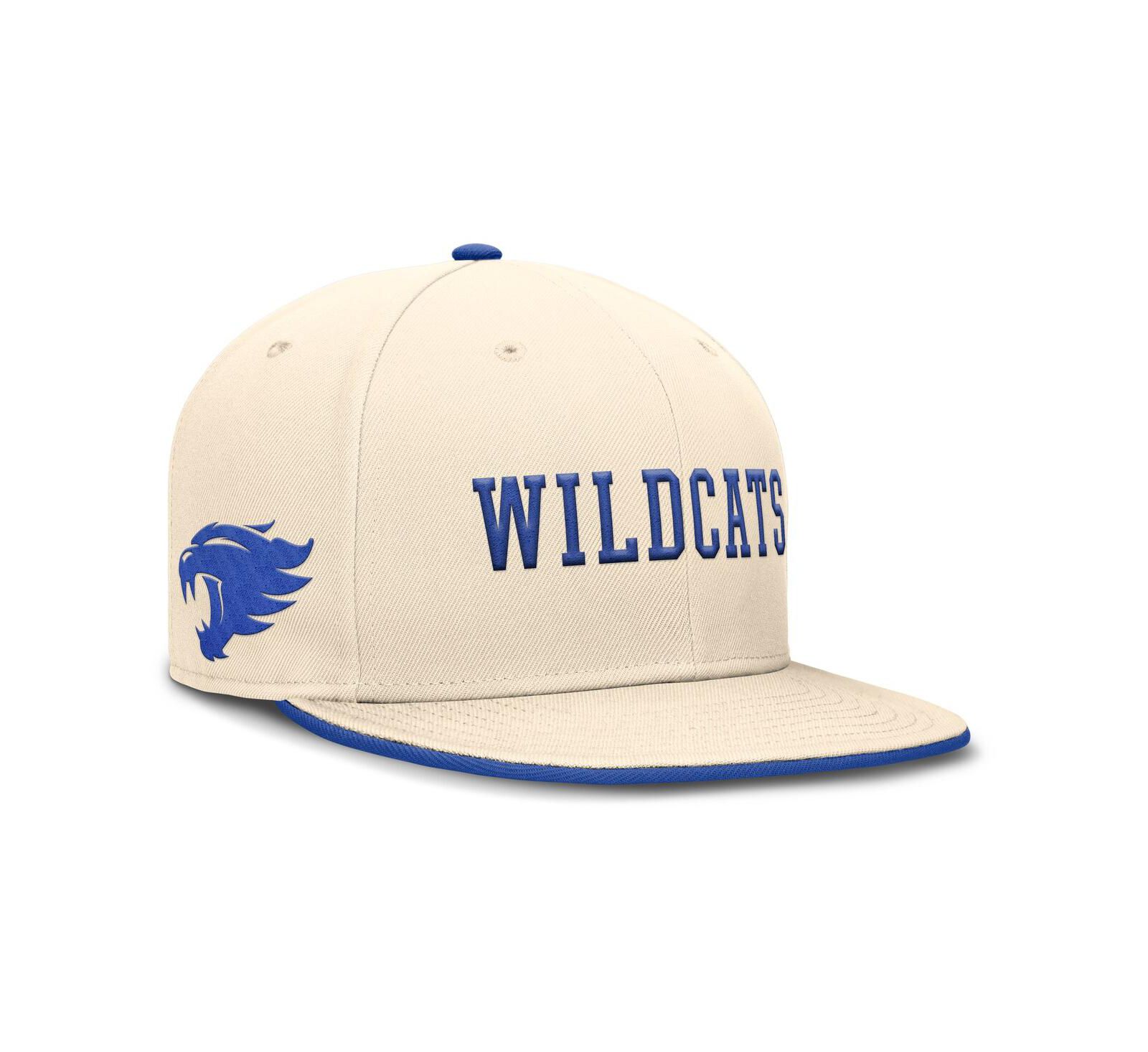 Nike Мужской Natural Kentucky Wildcats Primetime True Performance Fitted Hat