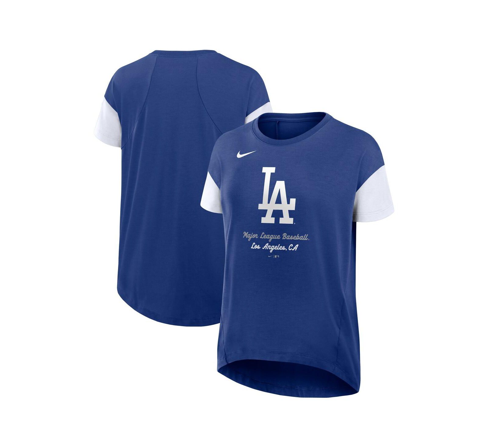 Nike Women's Royal Los Angeles Dodgers Flowy T-Shirt