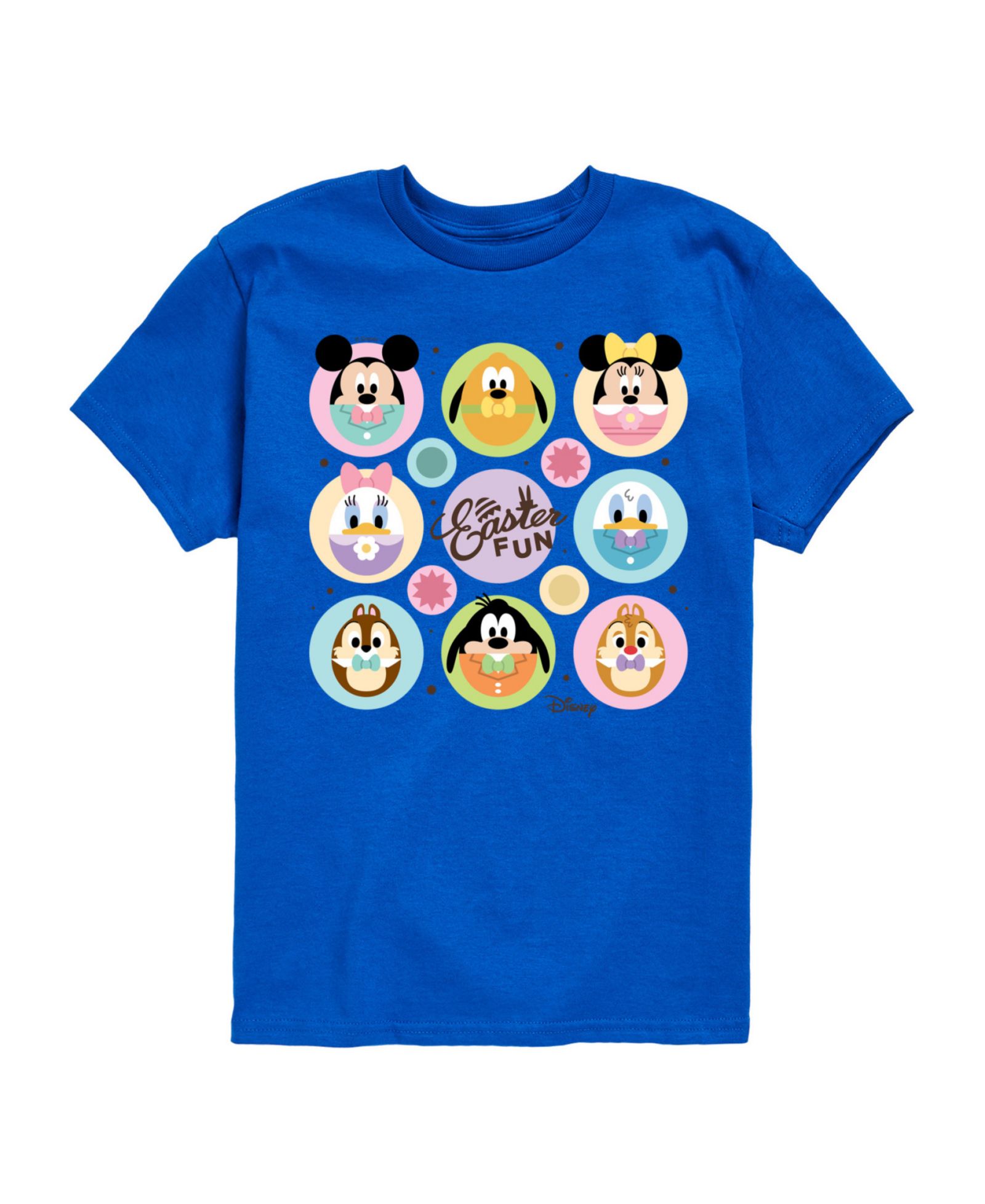 Детская футболка Disney Big Boys Mickey Easter Characters Graphic