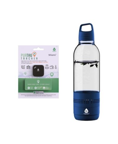Комплект PURSONIC 2-in-1 Water Bottle Speaker & Purtag Tracker Bundle