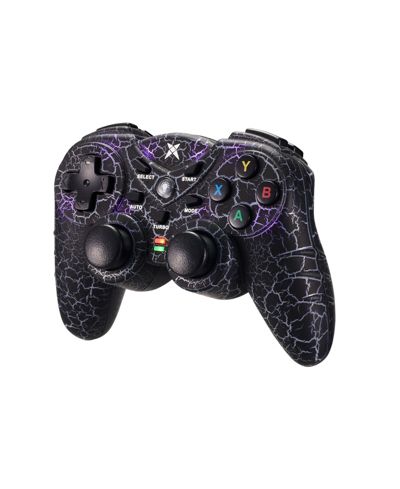 NBCP Беспроводной игровой контроллер RGB с двойной вибрацией для Windows 7/8/10/11 – эргономичный дизайн