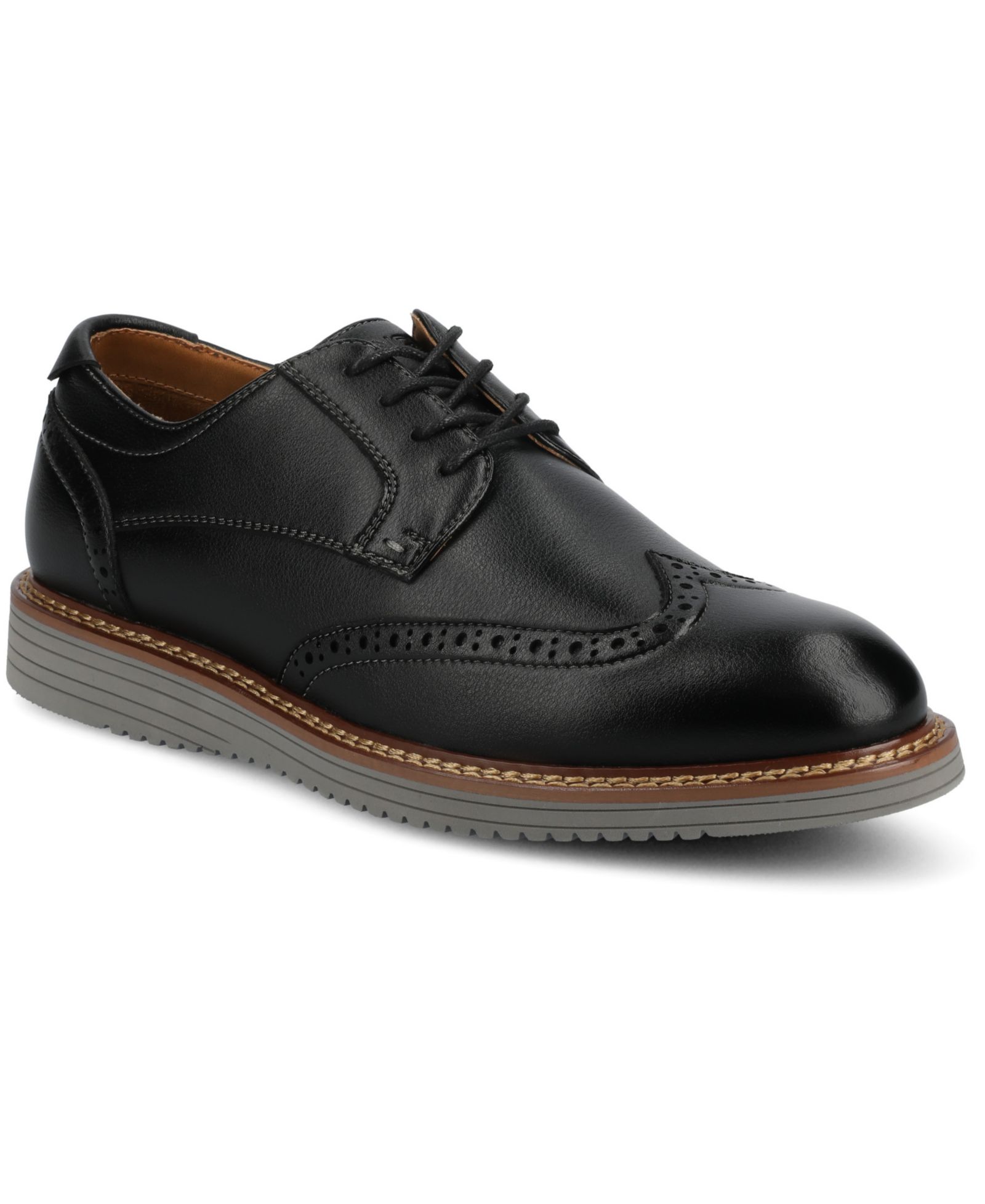 Мужские туфли Vance Co. Lorenzo Comfort Wingtip