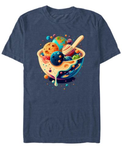 Мужская футболка Design By Humans Milky Way Cereal Short Sleeve