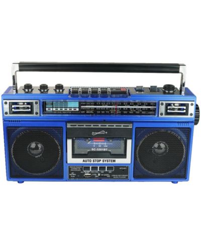 Ретро радио и кассетный плеер Supersonic с Bluetooth