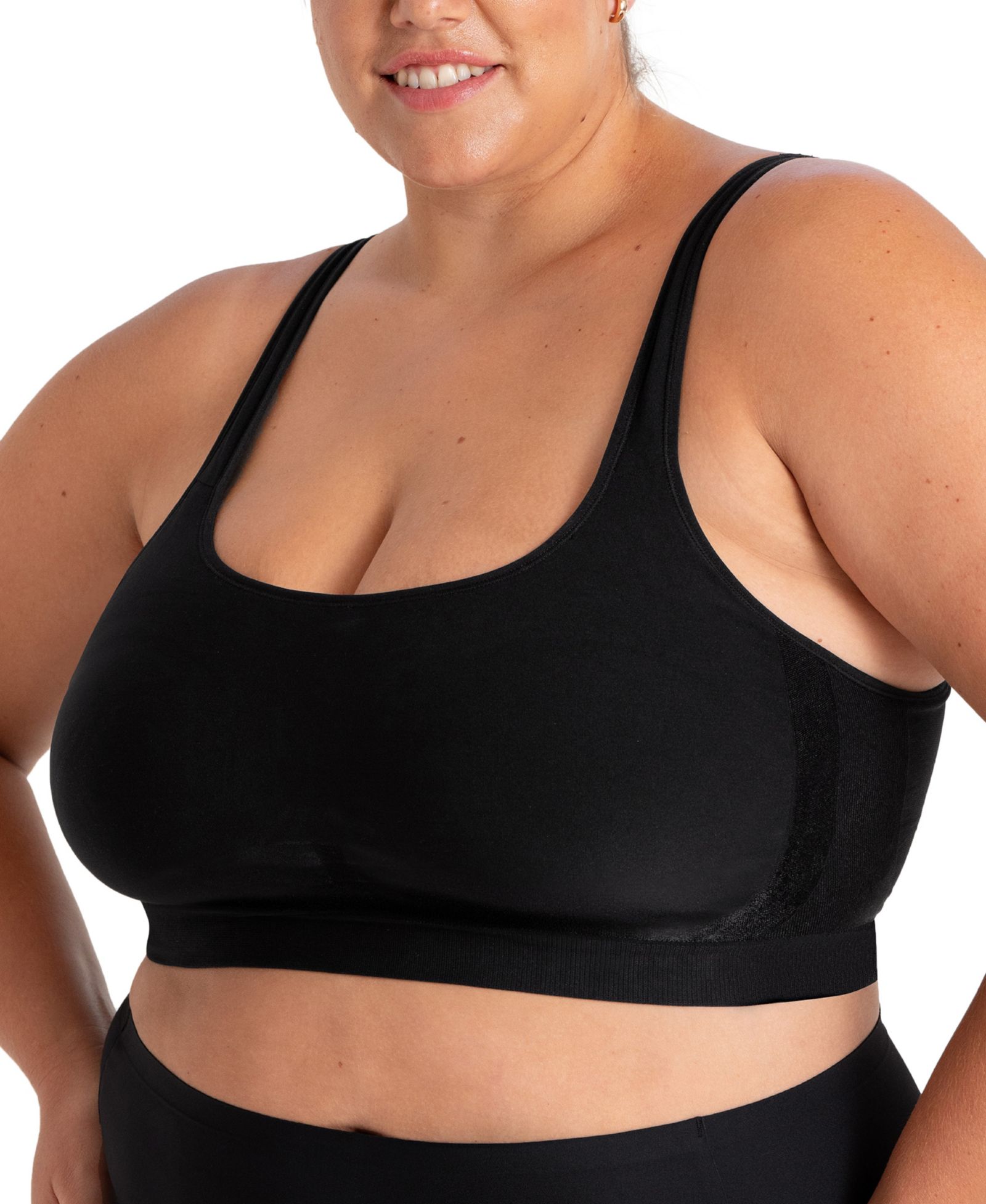 Shapermint Essentials Women's Straps Wireless Comfort Bra 10024