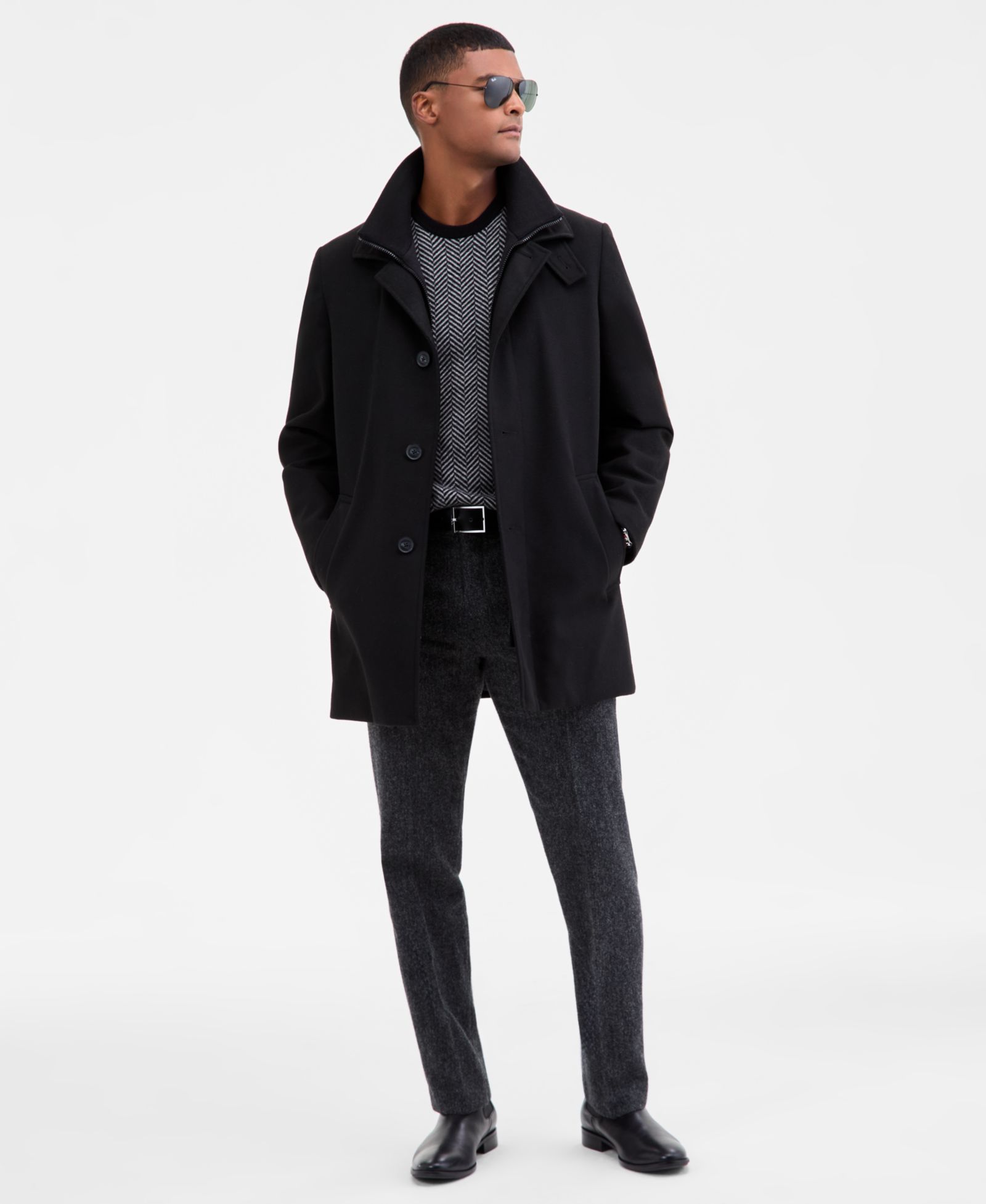 Calvin Klein Men's Regular Fit Coleman Overcoat