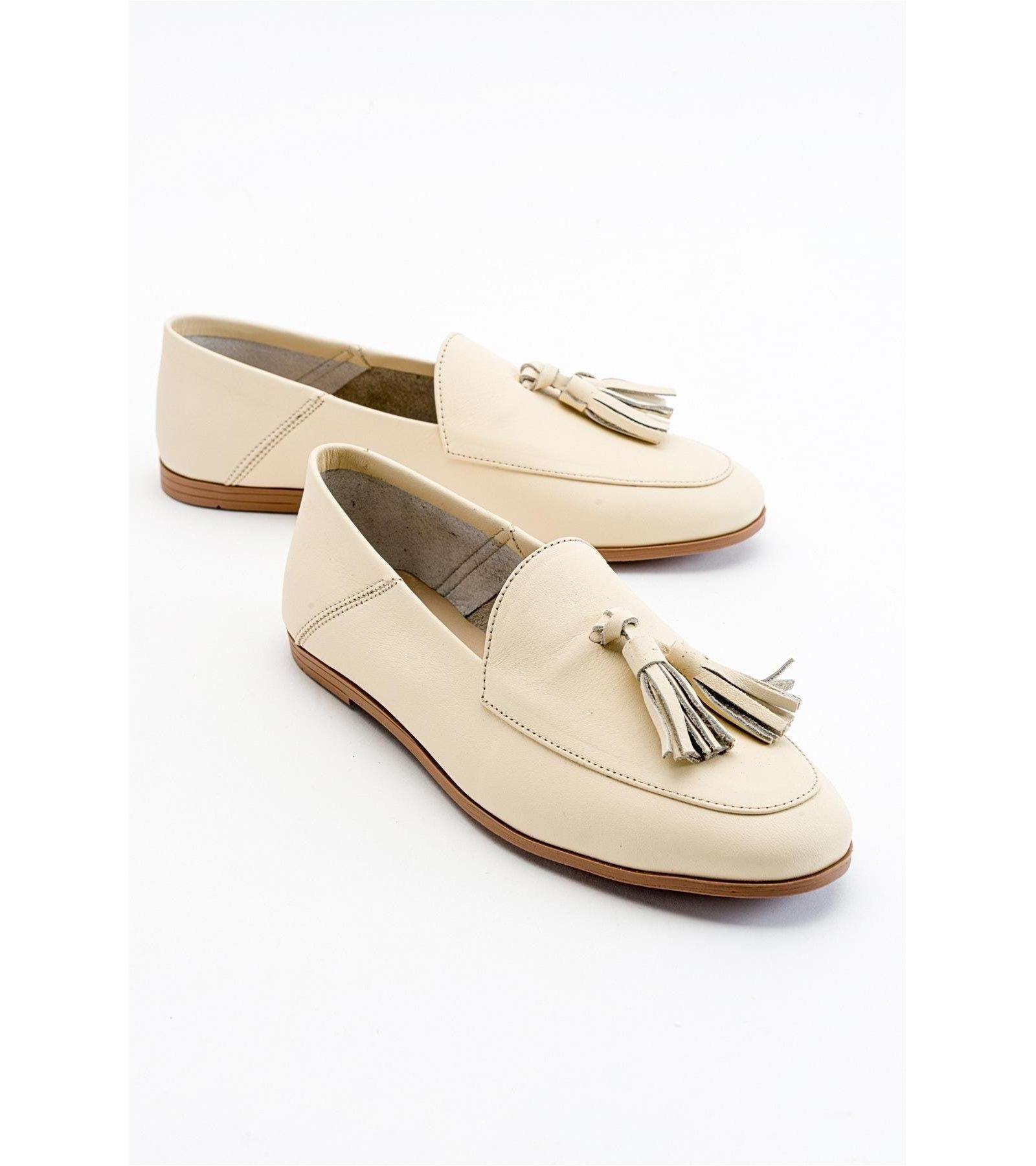 Forever & Always Shoes Women's Mona Soft Leather Tassel Loafer