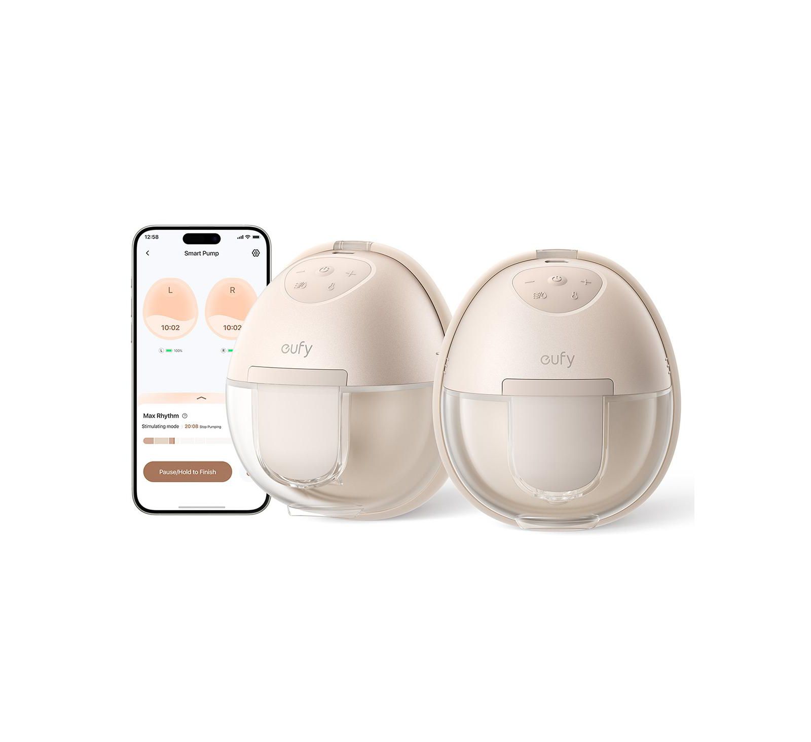 Носимый молокоотсос eufy Security Eufy S1 с технологией HeatFlow