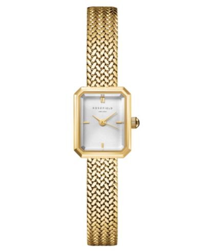 ROSEFIELD Женские наручные часы Mini Octagon Gold Tone Stainless 18.5mm