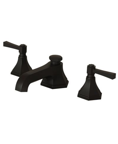 Greenspring 8 in. Widespread Double Handle 3 Hole Bathroom Faucet Water-Saving with Metal Drain