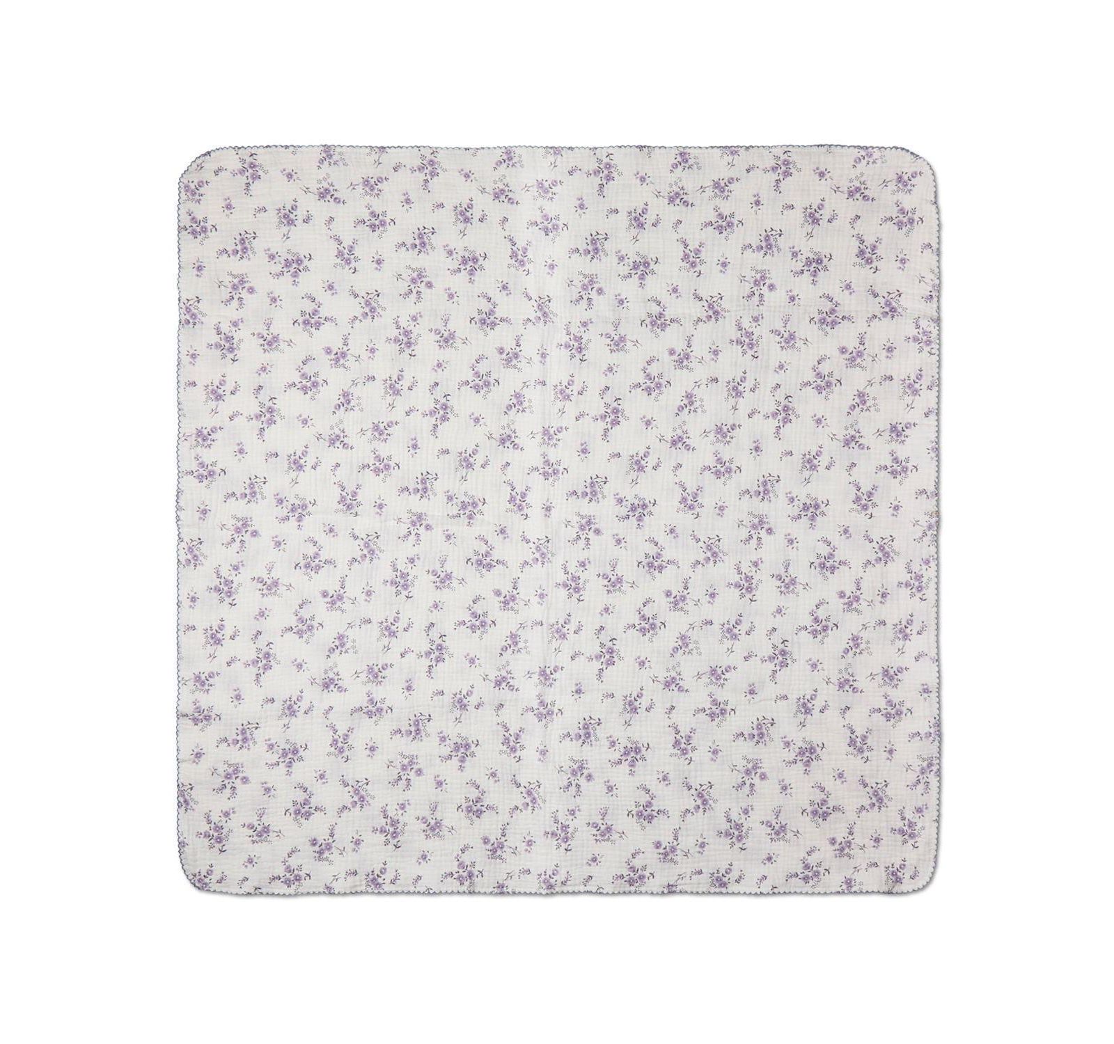 Хлопковое одеяло для младенцев MeMoi Baby Girls "Abigail" Swaddle Blanket