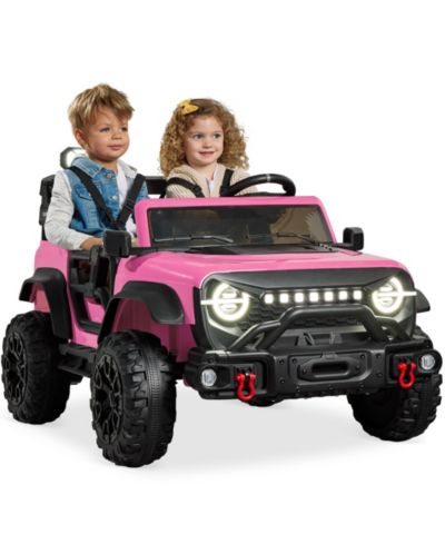 Best Choice Products 24V 2-Seater Electric Ride-On Truck with Parent Control, 132-lb Capacity, Ages 3-7