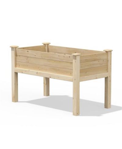 Приподнятая садовая грядка из кедра Farmhouse 24-in x 48-in x 31-in