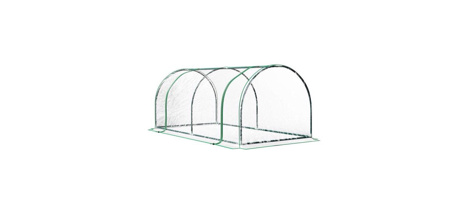Mini Greenhouse with PVC Cover, Ideal for Protecting Plants and Seedlings Indoors and Outdoors