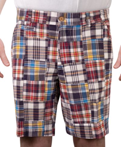 Мужские шорты Vintage 1946 Acid Wash Madras 9"