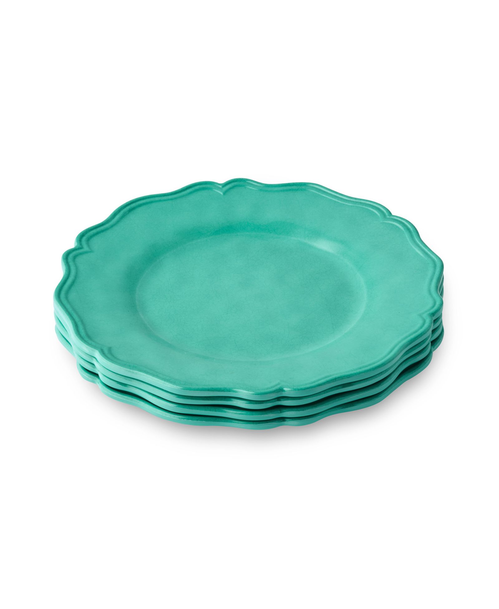 Салатные тарелки Certified International Isabella Crackle Melamine, 4 штуки