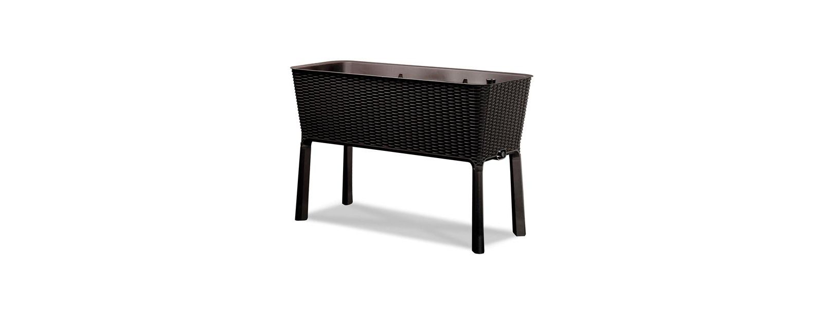 Садовая клумба Modern Resin Wicker с индикатором воды
