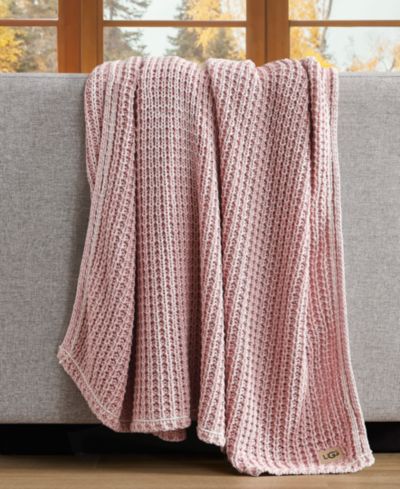 Трикотажный плед UGG® Luna Cotton Waffled Knit, 50" x 70"