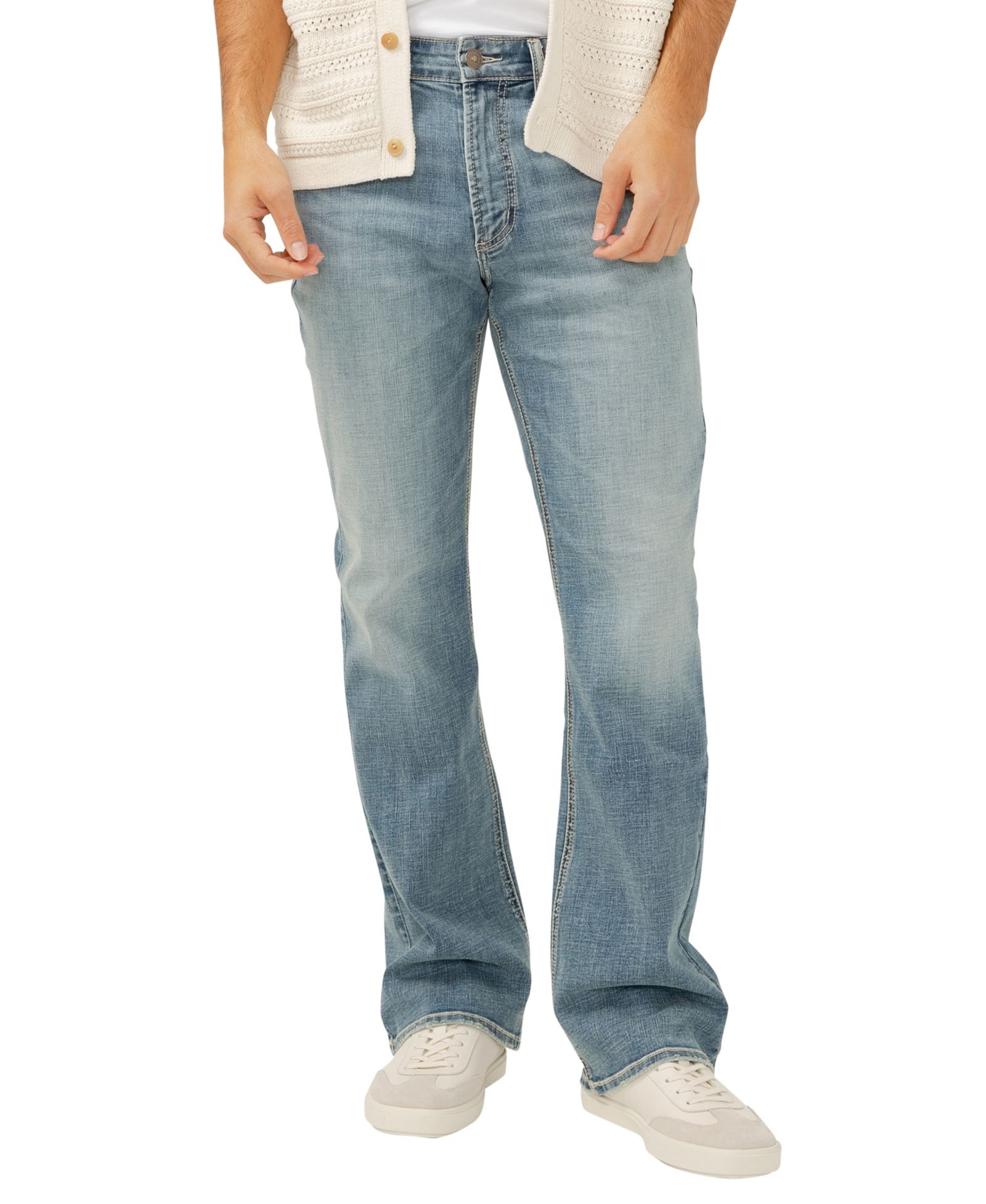 Silver Jeans Co. Мужские джинсы Craig Classic Fit Bootcut