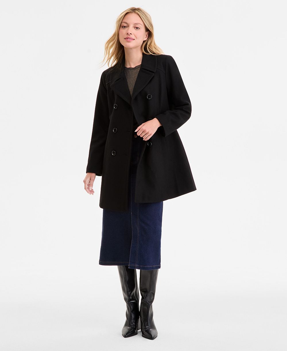 Anne Klein Женский двубортный пальто